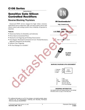 C106M1G datasheet  